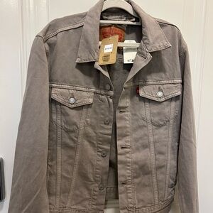 Levi's Taupe Trucker Jean Jacket